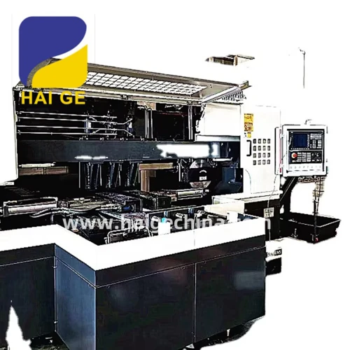Hish Capacity With High Accuracy Steel Plate Sawing And Milling Machines CNC Type HGGKL450 factory